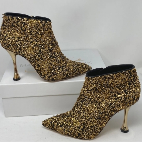 NEW RARE Manolo Blahnik 50th Anniversary BB 105 Pointy Toe Bootie - Picture 6 of 6